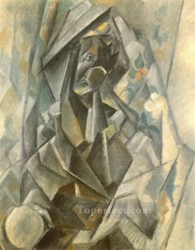  donna - Madonna 1909 cubism Pablo Picasso